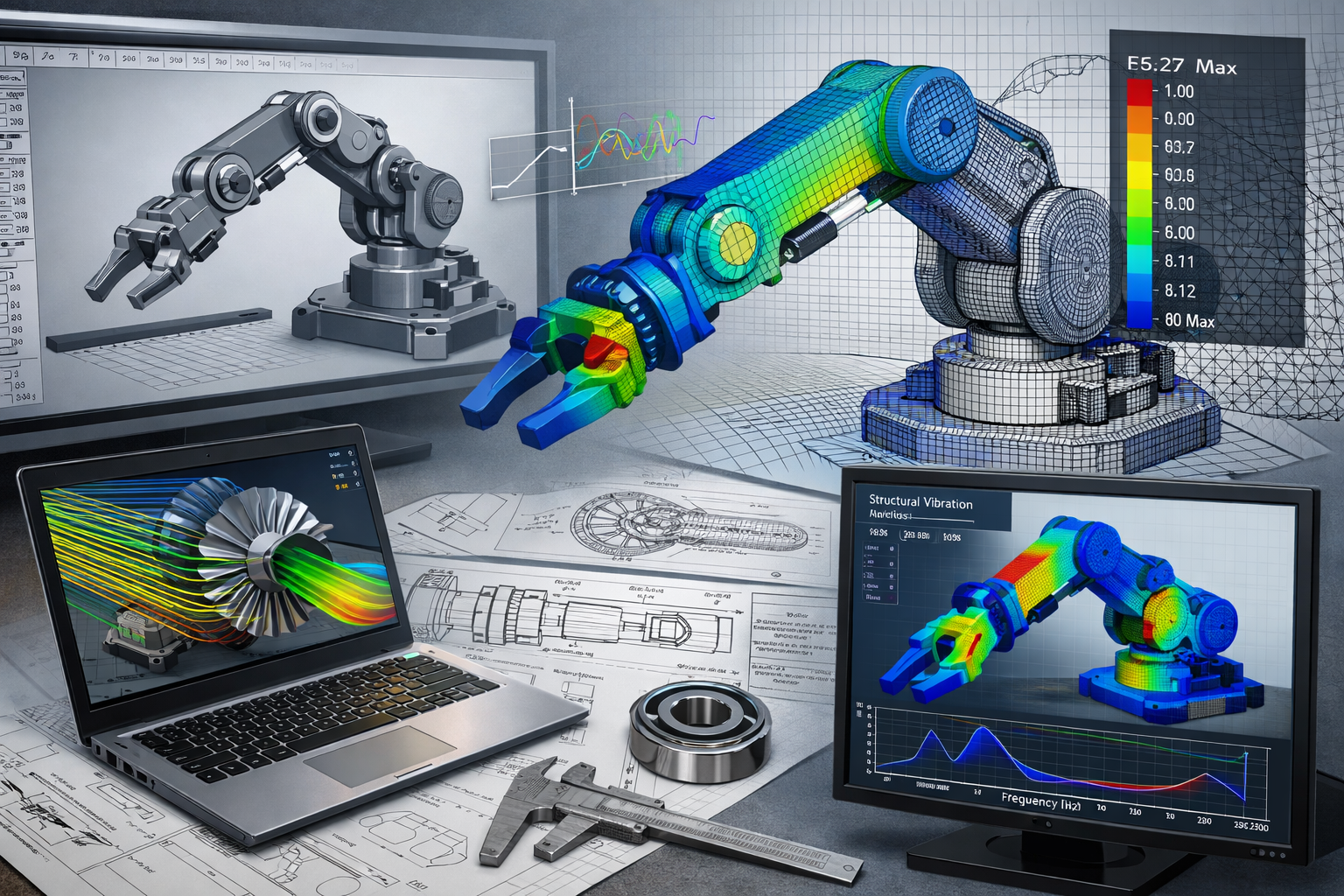 Mechanical Design and Simulation